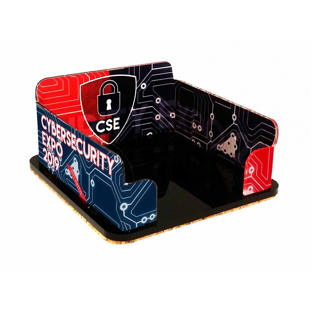 Ultra Vivid Note Pad Holder Custom Imprinted Ultra Vivid Note Pad Holder Custom Imprinted
