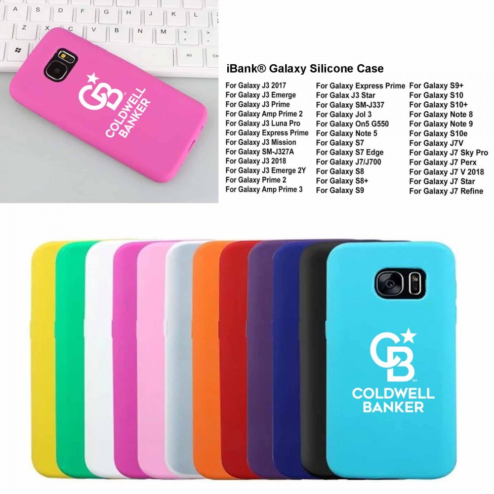 iBank Samsung Galaxy Silicone Case (Pink) Custom Printed iBank Samsung Galaxy Silicone Case (Pink) Custom Printed