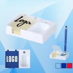 Pen and Memo Holder with Logo
