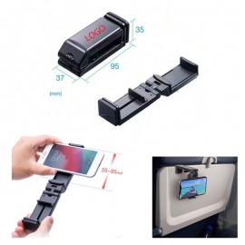 Logo Branded Universal Airplane in Flight Mobile Phone Mount Handsfree Desk Phone Holder Travel Accessory