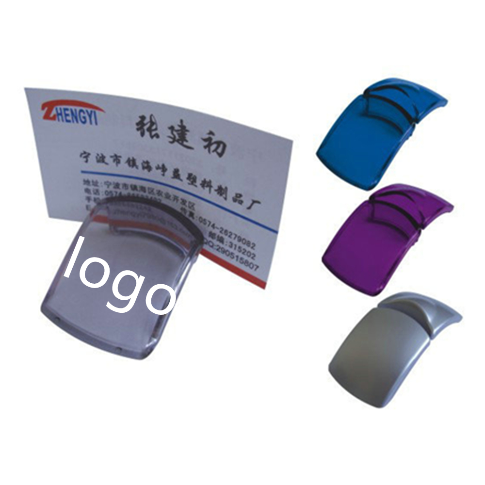 Translucent Card Holder Memo Holder with Logo Translucent Card Holder Memo Holder with Logo