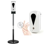 Logo Branded Portable Automatic Hand Sanitizer Dispenser Stand