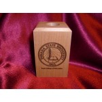 Maple Paper Clip Holder with Logo