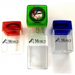 Magnetic Paper Clip Dispenser w/Colorful Paper Clips with Logo