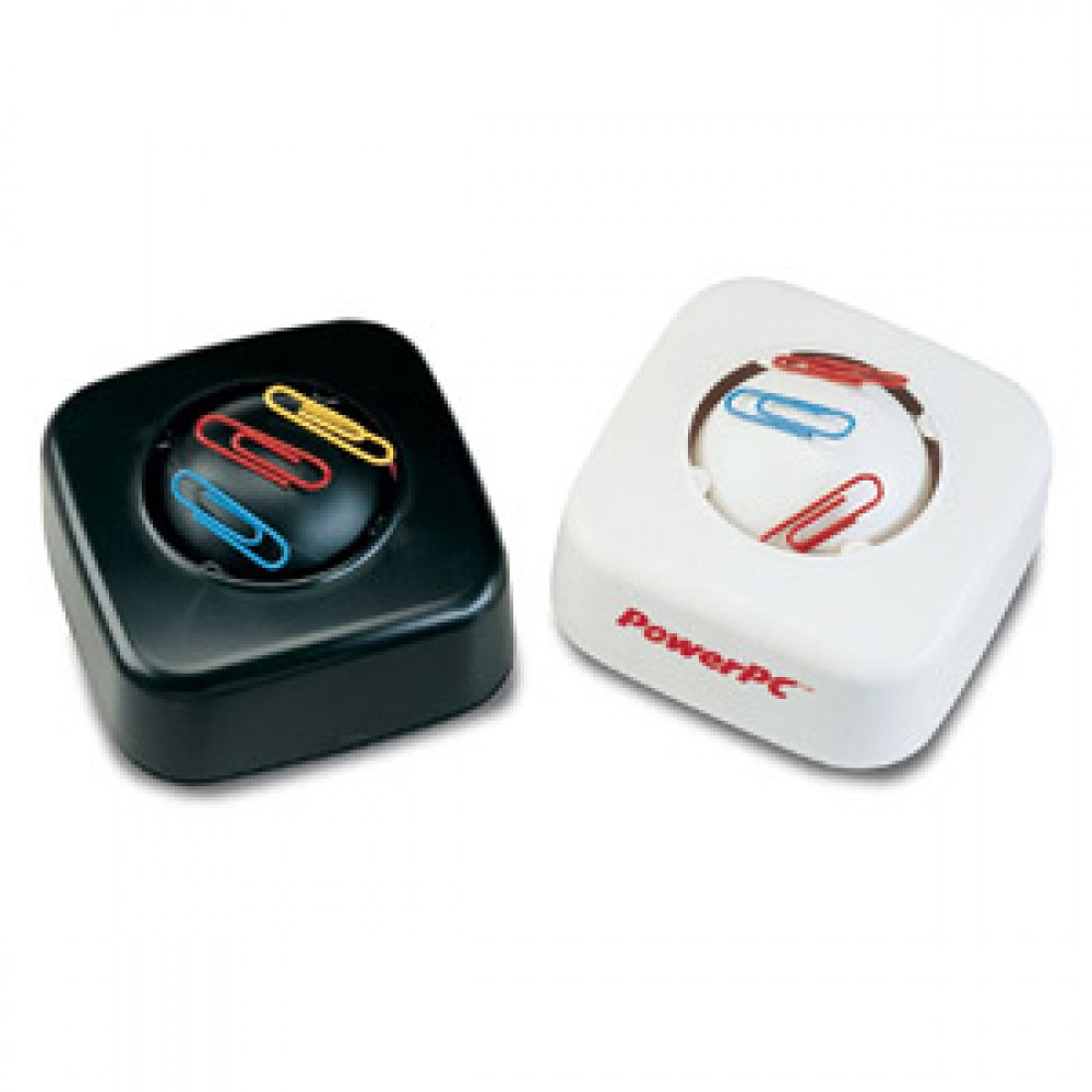 Spherical Paper Clip Dispenser (Clearance) with Logo