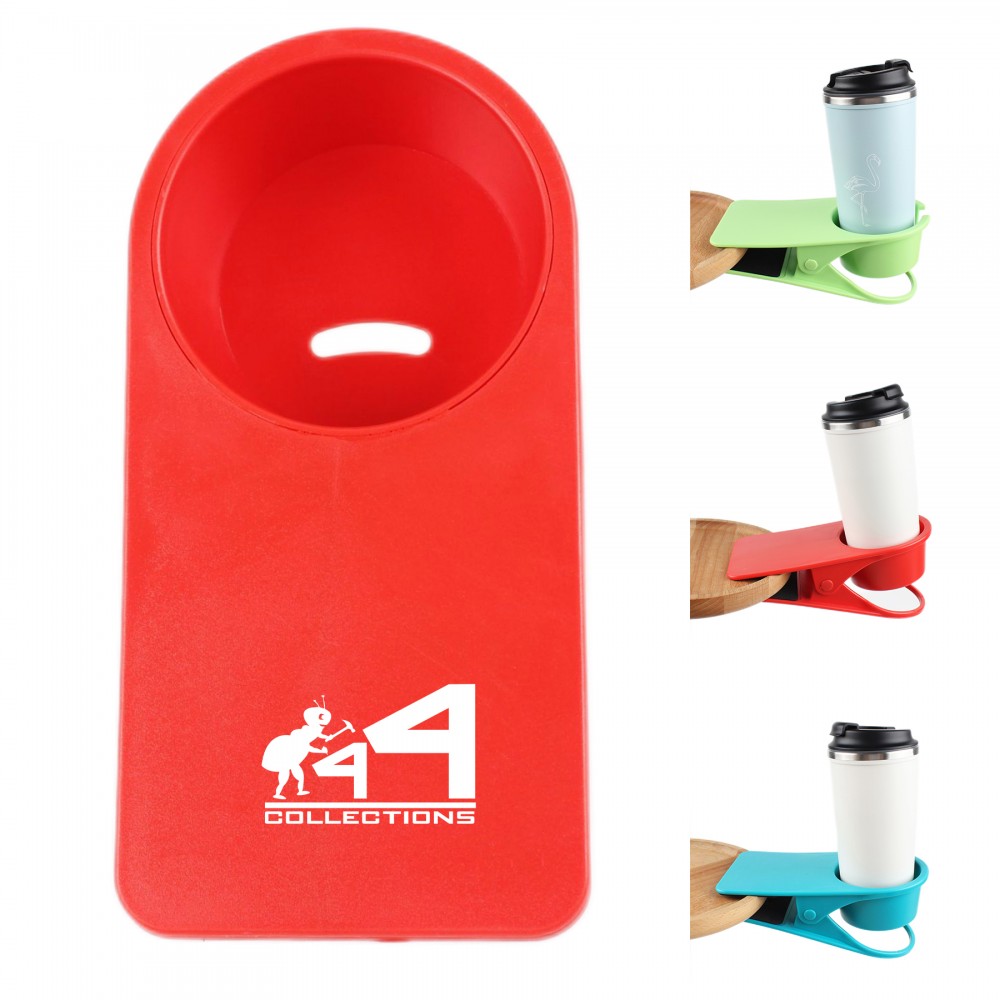 Beverage Cup Clip Holder with Logo