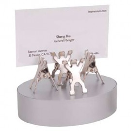 Custom 8 Man Paper Clip W/ Magnet Base (Screened)