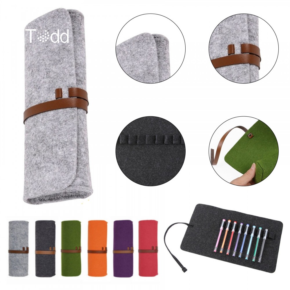 Personalized Felt Durable Pencil Case Personalized Felt Durable Pencil Case