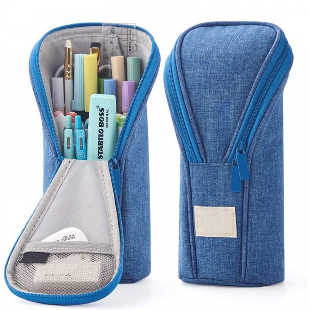 Standing Pencil Case with Logo Standing Pencil Case with Logo