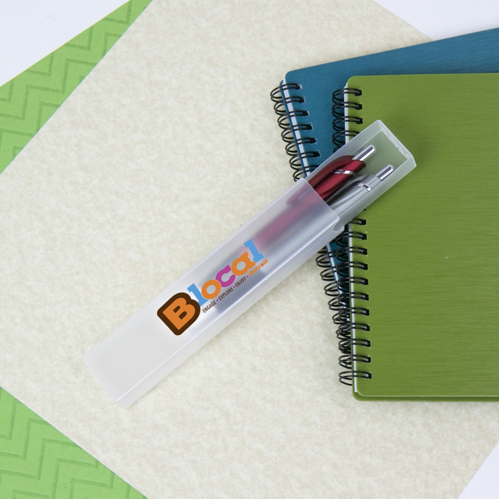 Logo Branded Twits Small Pen Case Logo Branded Twits Small Pen Case