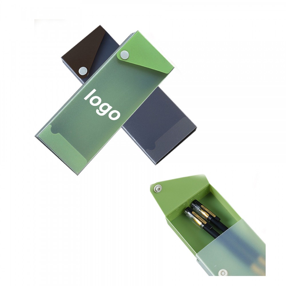 Snap-pull Pen Case with Logo Snap-pull Pen Case with Logo