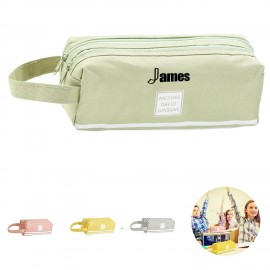 Personalized Double-Layer Pencil Case