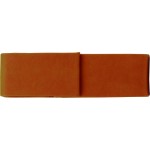 Personalized Rawhide Faux Leather Double Pen Case 6 1/2" x 2" with Logo