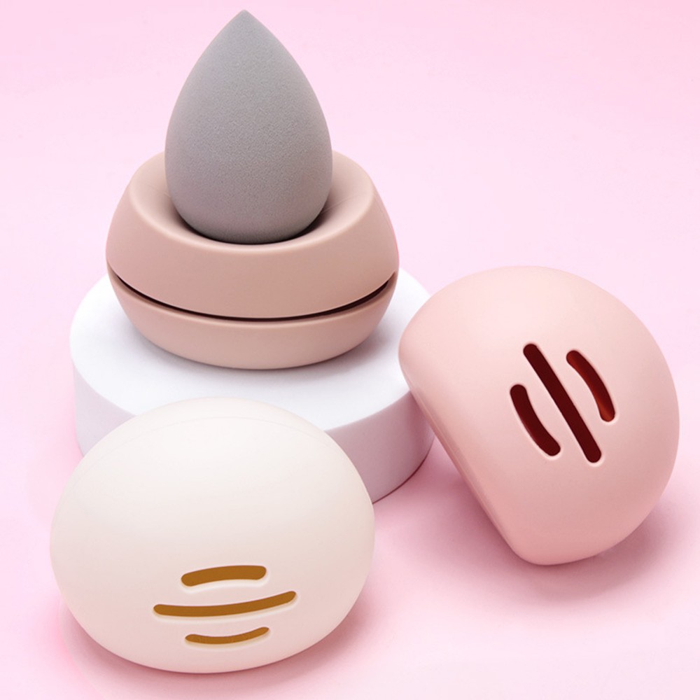 Silicone Beauty Makeup Sponge Holder with Logo