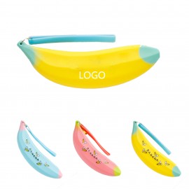 Logo Branded Silicone Pencil Case