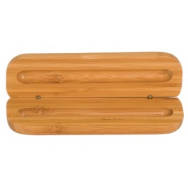 Personalized Pen Case, Bamboo