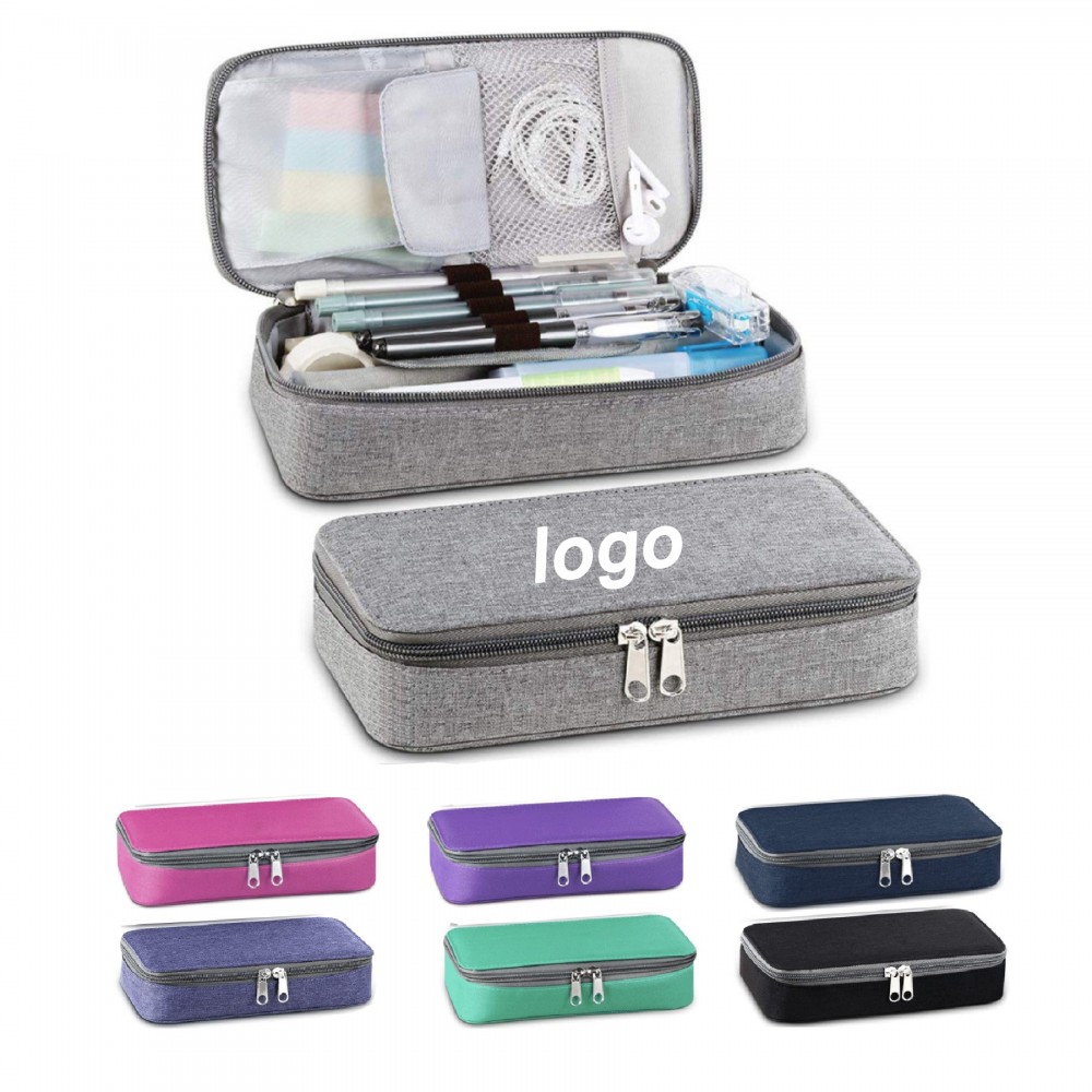 Multi-function Pen Case with Logo Multi-function Pen Case with Logo