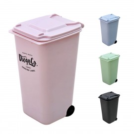 Personalized Mini Office Trash Can Pen Holder