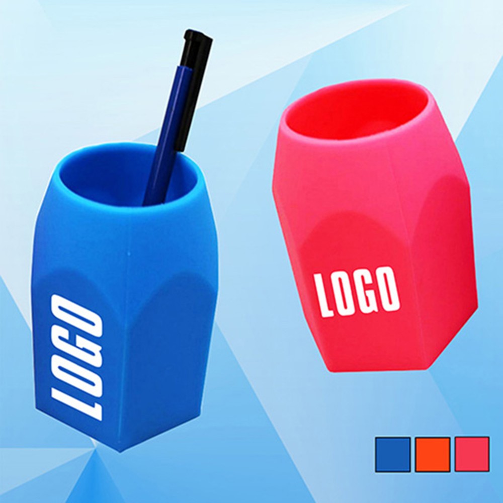 Promotional Soft Silicone Pen Holder