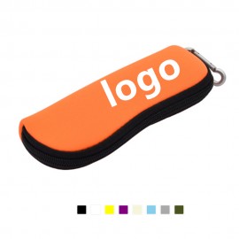 Custom Neoprene Glasses Case w/Hanger  Custom Neoprene Glasses Case w/Hanger
