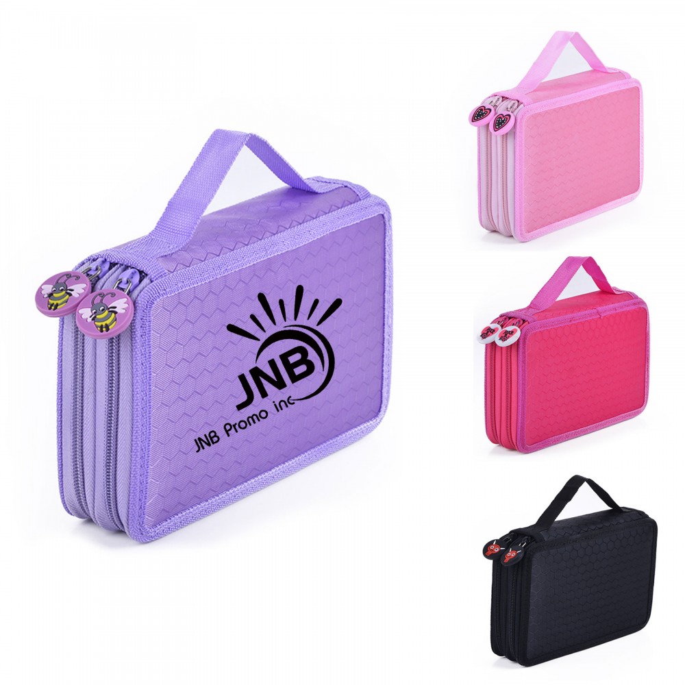 Customized 35-Slot Double-Layer Large Capacity Pencil Case Customized 35-Slot Double-Layer Large Capacity Pencil Case