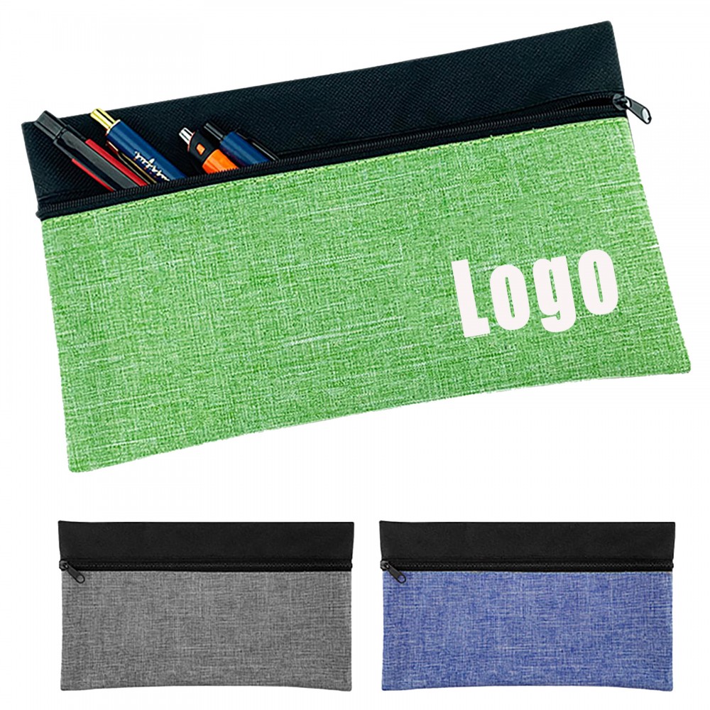 Logo Branded Polyester Pencil Case