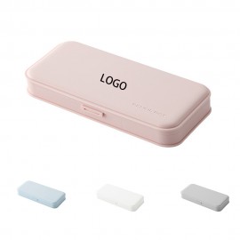 Plastic Pencil Case with Logo  Plastic Pencil Case with Logo