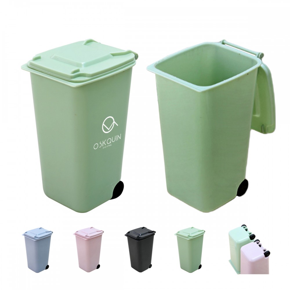 Promotional Mini Garbage Can Pen Holder