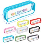 Transparent Clear Pencil Pouch with Logo