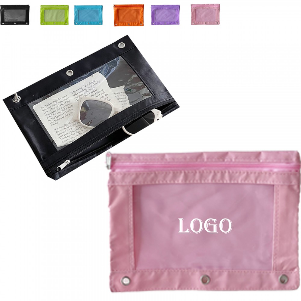 Logo Branded Oxford Cloth Pencil Case Logo Branded Oxford Cloth Pencil Case