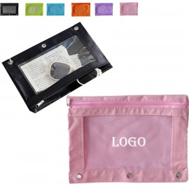 Logo Branded Oxford Cloth Pencil Case