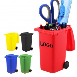 Customized Mini Curbside Garbage Can Pen Holder