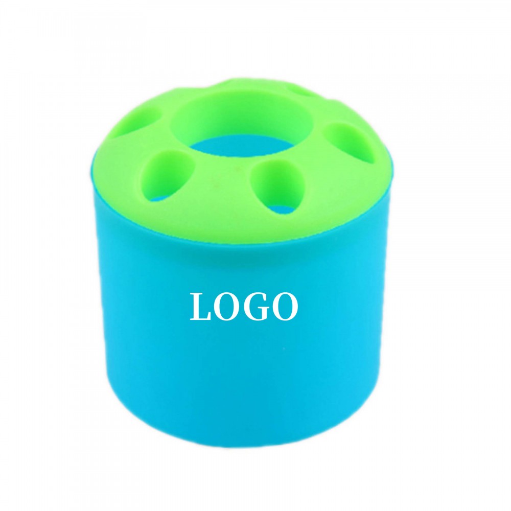 Pen Holder Storage Bucket with Logo Pen Holder Storage Bucket with Logo