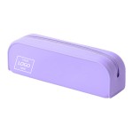 Custom Silicone Macaron Color Simple Fashion Pencil Case