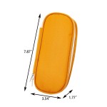 Solid Color Canvas Pencil Case with Logo