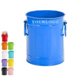 Metal Pen Holder with Logo