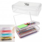 Custom Large Capacity Double Layer Pencil Case