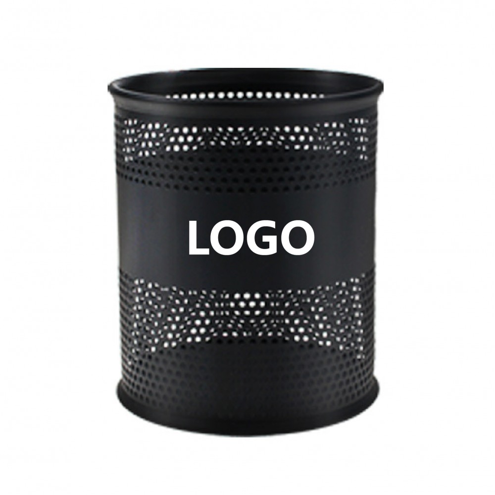 Iron Mesh Pen Holder with Logo