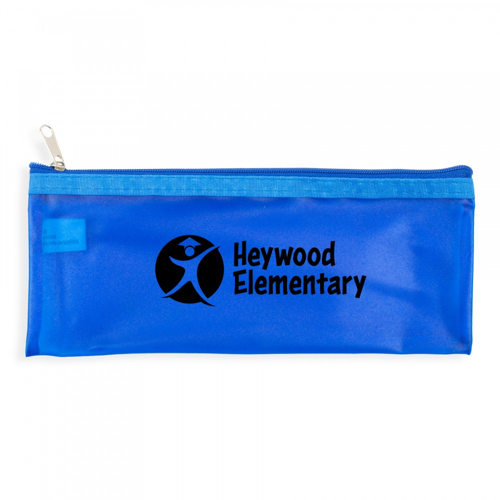 Logo Branded Polar Pencil Pouch Logo Branded Polar Pencil Pouch