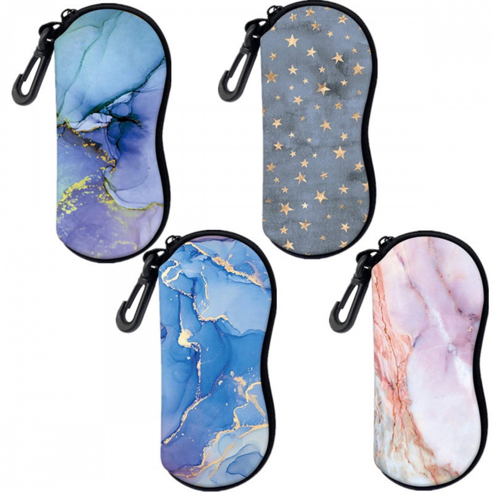 Custom Neoprene Zipper Sunglasses Case With Belt Clip Custom Neoprene Zipper Sunglasses Case With Belt Clip