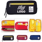 Double Layered Multifunctional Pencil Case with Logo