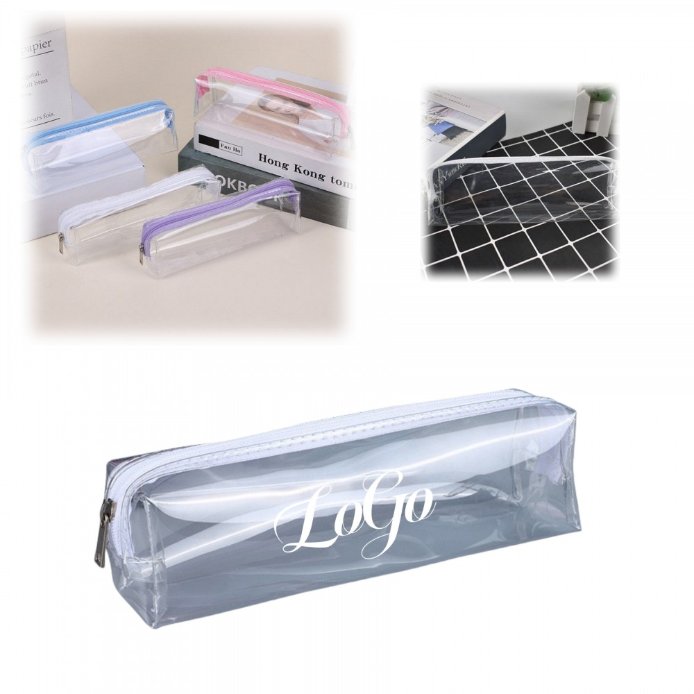 Customized Transparent PVC Pencil Case