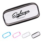Logo Branded Clear Zipper Pencil Case
