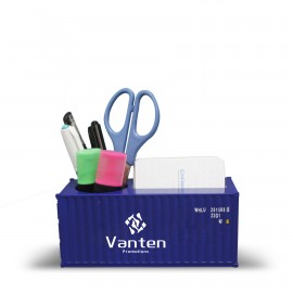 Logo Branded Container Shaped Pen Holder  Logo Branded Container Shaped Pen Holder