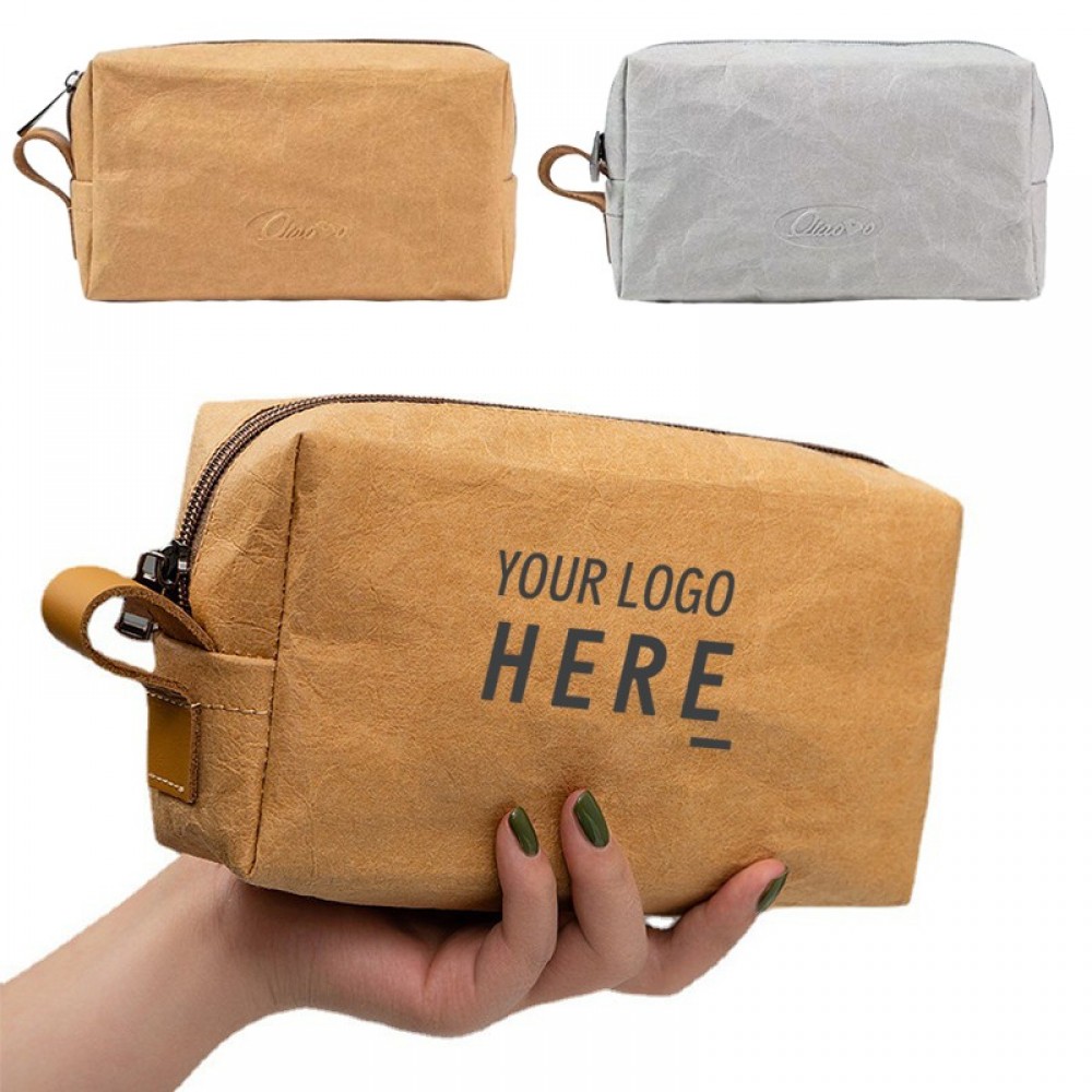 Dupont Paper Toiletry Bag with Logo Dupont Paper Toiletry Bag with Logo