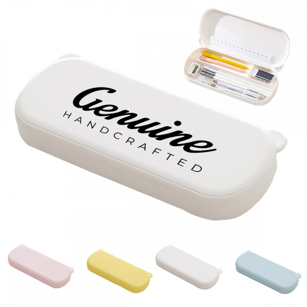 Bear Shaped Pencil Case with Logo