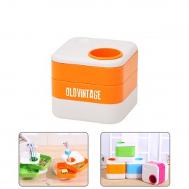Personalized Multi-functional Plastic Stationery Pen Holder