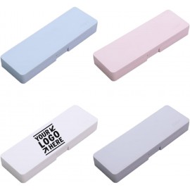 Plastic Pencil Case with Logo