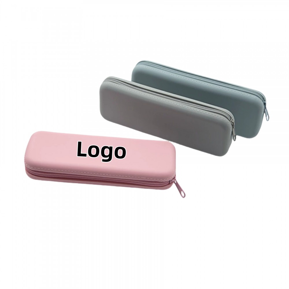 Silicone Pencil Case with Logo