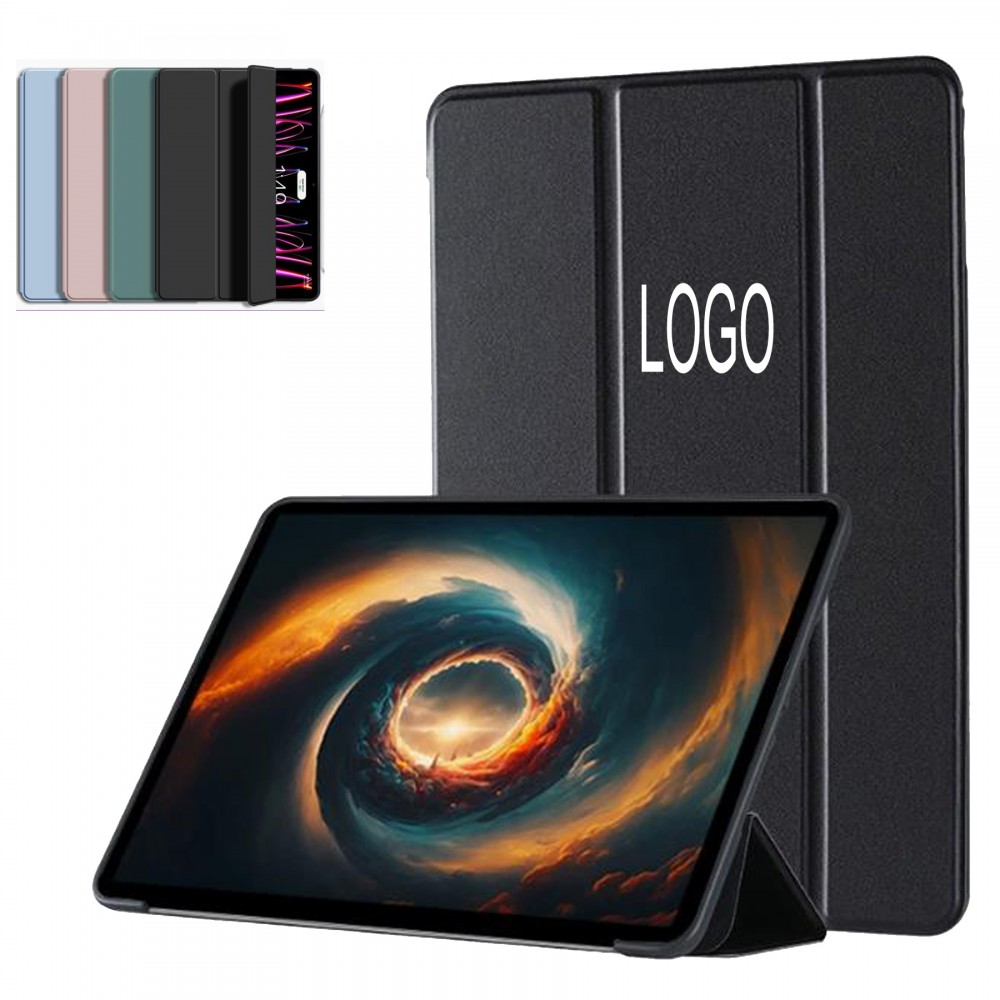 Case for iPad Pro 13 Inch 2024 M4,7th Gen Slim Tri-Fold Shockproof with Logo Case for iPad Pro 13 Inch 2024 M4,7th Gen Slim Tri-Fold Shockproof with Logo